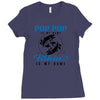 Pop Pop is my Name Fishing Is My Game Ladies Fitted T-Shirt