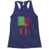 fist raised and proud! Racerback Tank