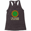 i'm huge (in the shire) Racerback Tank