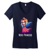 nerd princess Women's V-Neck T-Shirt