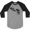 spartan mask 3/4 Sleeve Shirt