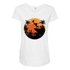 Life Of Leon King Maternity Scoop Neck T-shirt
