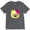 cat V-Neck Tee