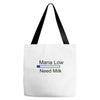 gaming mana low need milk Tote Bags