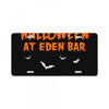 halloween at eden bar License Plate