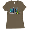 mutant invader Ladies Fitted T-Shirt