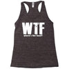 where's the food Racerback Tank