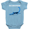 Drake Scorpion Blue Baby Bodysuit