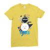 who loves poodle Ladies Fitted T-Shirt
