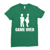 game over Ladies Fitted T-Shirt