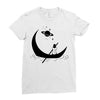 On The Moon Ladies Fitted T-Shirt