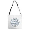 carpe denim Adjustable Strap Totes