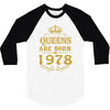 queens are born in 1978 3/4 Sleeve Shirt