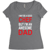 awesome chef dad Women's Triblend Scoop T-shirt