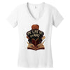 my life is an rpg2 Women's V-Neck T-Shirt