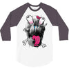scary skull 3/4 Sleeve Shirt