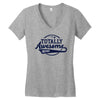 Totally Awesome Brother Women's V-Neck T-Shirt