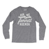feminist agenda Long Sleeve Shirts