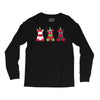 Three Cute But Angry Unicorn Long Sleeve Shirts