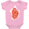 halloween pumpkins burst Baby Bodysuit