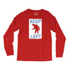 keep left shark Long Sleeve Shirts