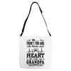 There's This Girl Who Kinda Stole My Heart Grandpa Adjustable Strap Totes