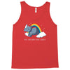 real unicorns have curves Tank Top