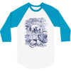 quick brown fox 3/4 Sleeve Shirt