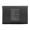 rules for dating my son Accessory Pouches
