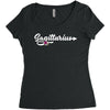 sagittarius violet Women's Triblend Scoop T-shirt