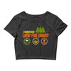 camp fire swamp Crop Top