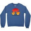 Samurai Sunset Crewneck Sweatshirt
