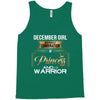december girl is a perfect combination of princess and warrior Tank Top