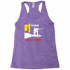double trouble rocket ride Racerback Tank