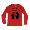 gangster panda Long Sleeve Shirts