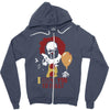 it pennywise clown Zipper Hoodie