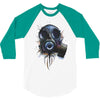 gas mask 3/4 Sleeve Shirt