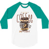 with enough coffee, everything is possible 3/4 Sleeve Shirt