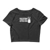vacation alpaca bag animal Crop Top