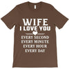 I Love you Wife T-Shirt