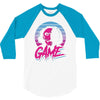 let's play the game eightees 3/4 Sleeve Shirt