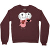 personnage de cartoon Crewneck Sweatshirt