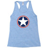 star us america  independence Racerback Tank
