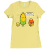 so corny Ladies Fitted T-Shirt