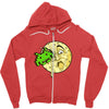 moon invaders Zipper Hoodie