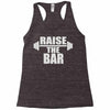 raise the bar Racerback Tank