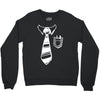 geek pocket protector tie Crewneck Sweatshirt
