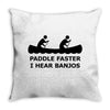 funny t shirt cool t shirt funny shirt geeky tshirt canoe nerd t shirt Throw Pillow
