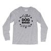 a good dog makes a great life Long Sleeve Shirts