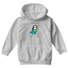 anxiety girl Youth Hoodie